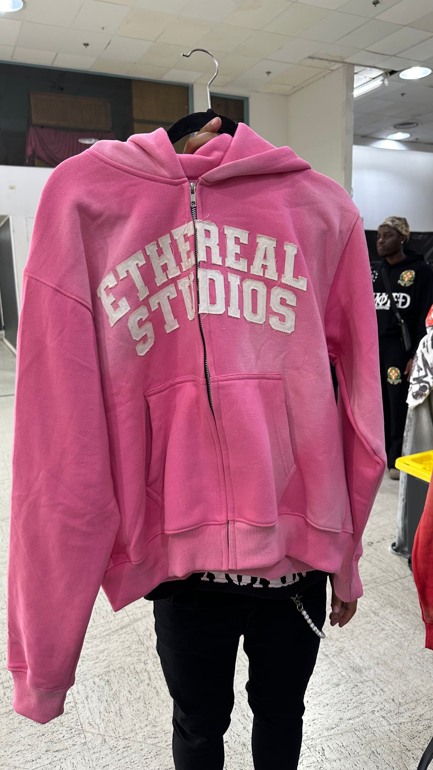 PINK ETHEREAL ZIPUP