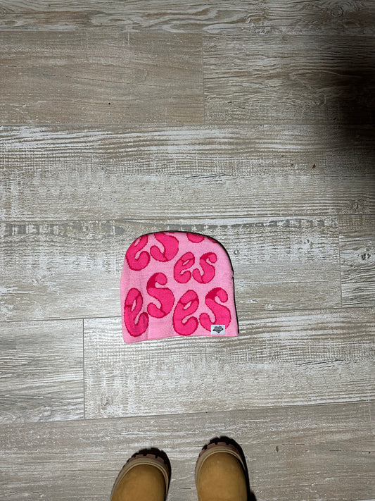 PINK “ ES “ BEANIE